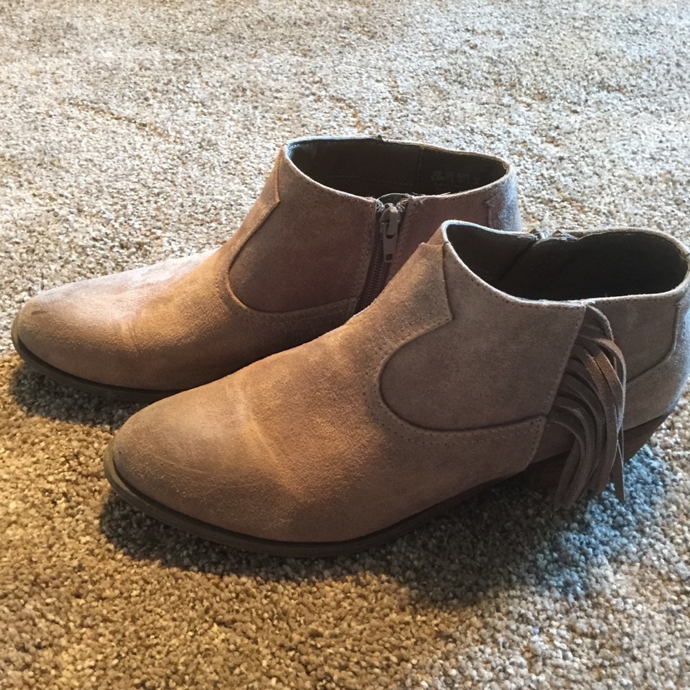 Fringe Booties